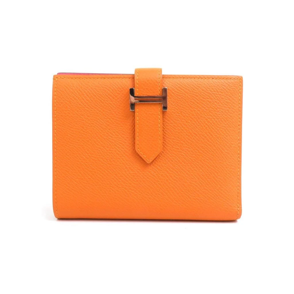 商品[二手商品] Hermes|Hermès Béarn  Leather Wallet  (Pre-Owned),价格¥22327,第1张图片