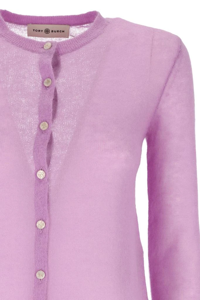 商品Tory Burch|Tory Burch cardigan light violet,价格¥3315,第2张图片详细描述