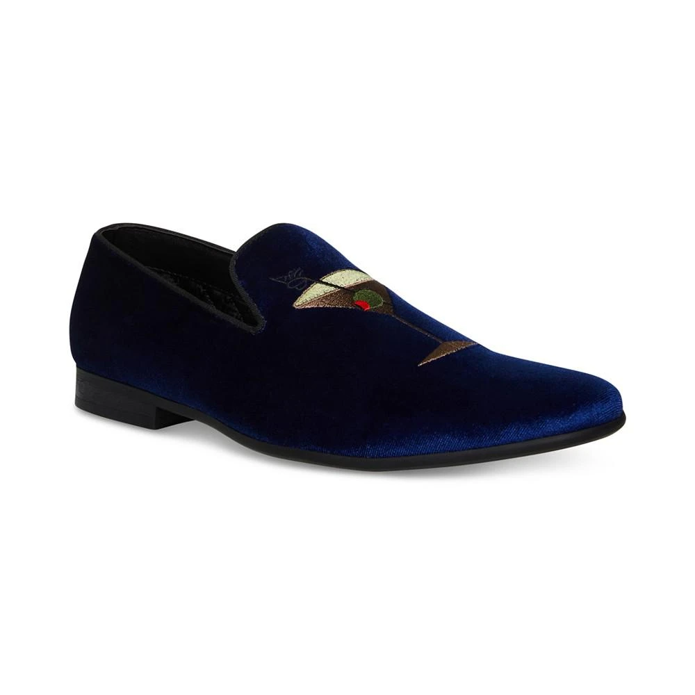 商品Steve Madden|Men's Martini Velvet Smoking Slipper,价格¥376,第1张图片