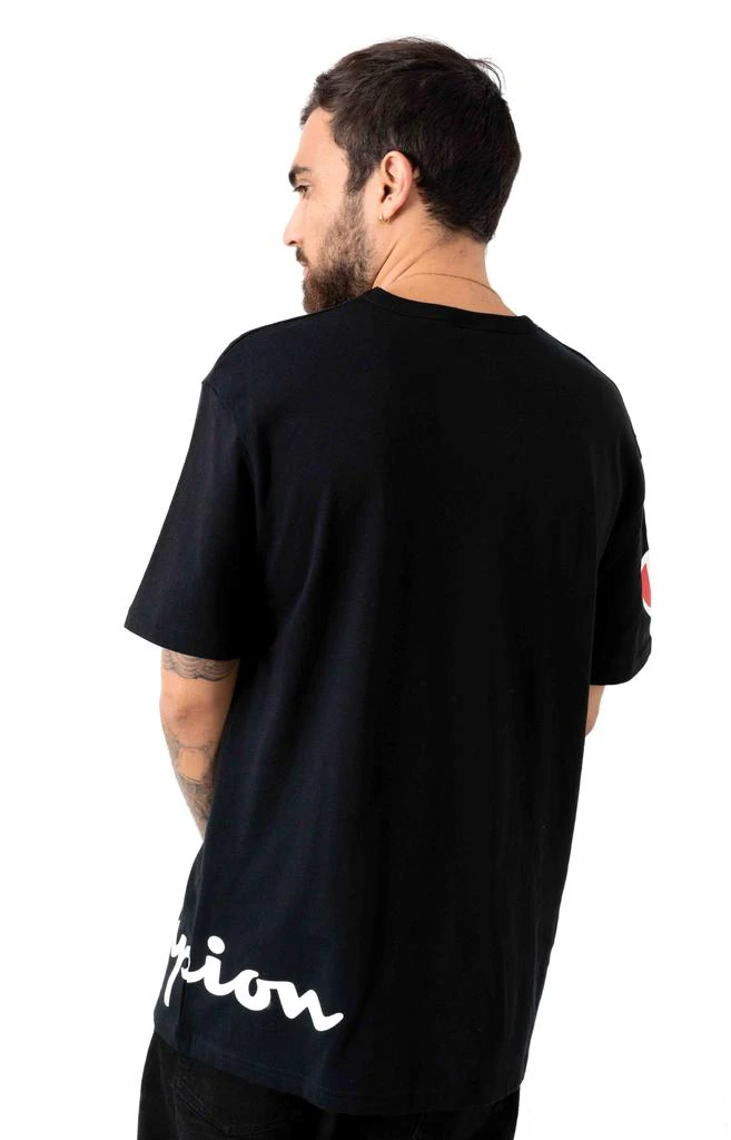 商品CHAMPION|Heritage Wrap Around Script T-Shirt - Black,价格¥65,第3张图片详细描述