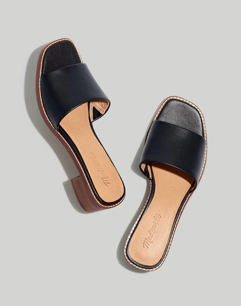 商品Madewell|The Cassady Mule in Leather,价格¥758,第1张图片