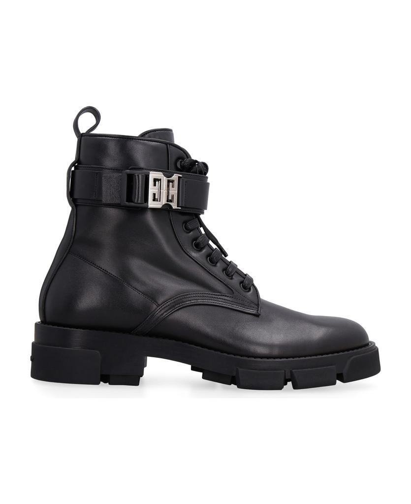 商品Givenchy|Terra Leather Ankle Boots,价格¥6322,第1张图片