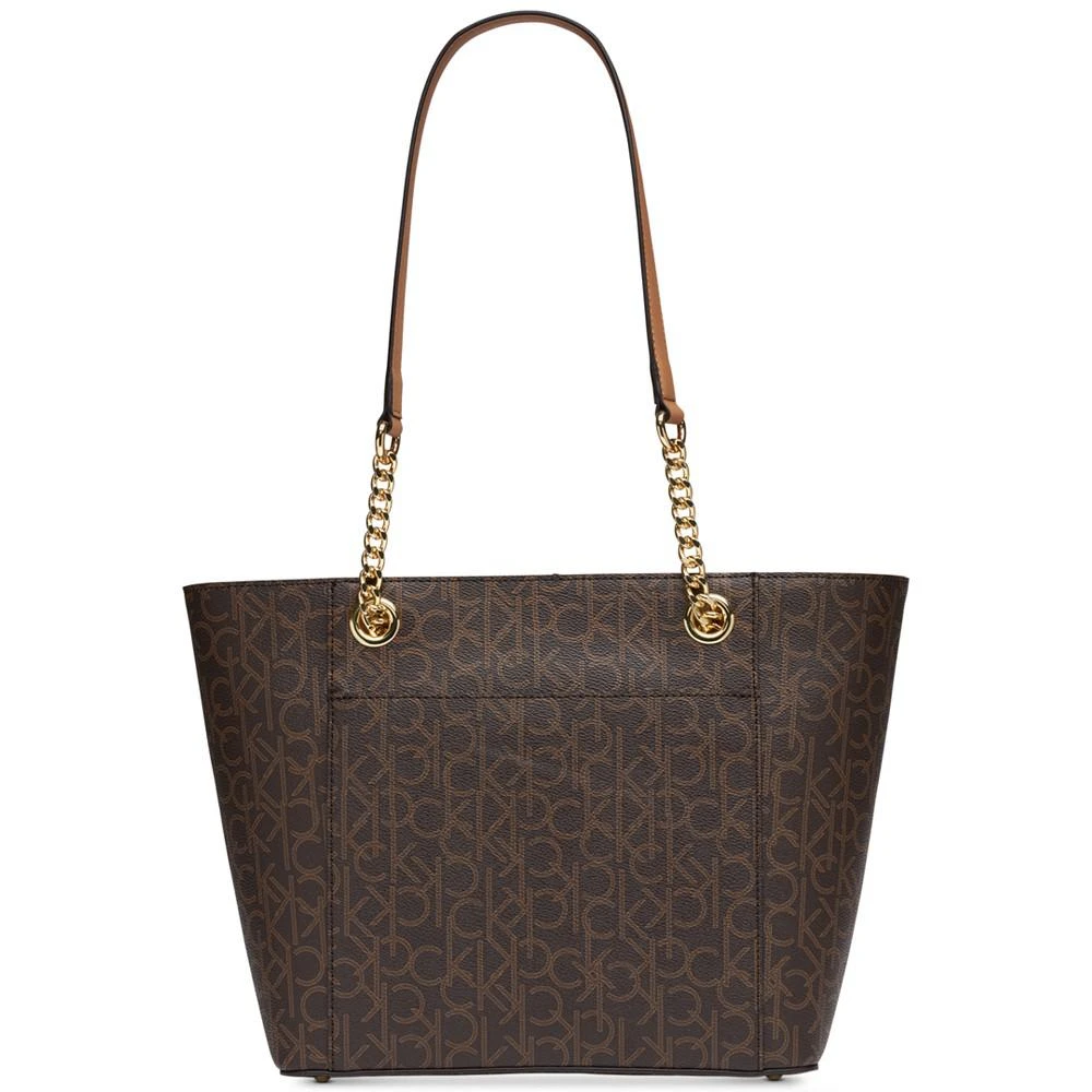 商品Calvin Klein|Hayden Large Signature Tote,价格¥593,第5张图片详细描述