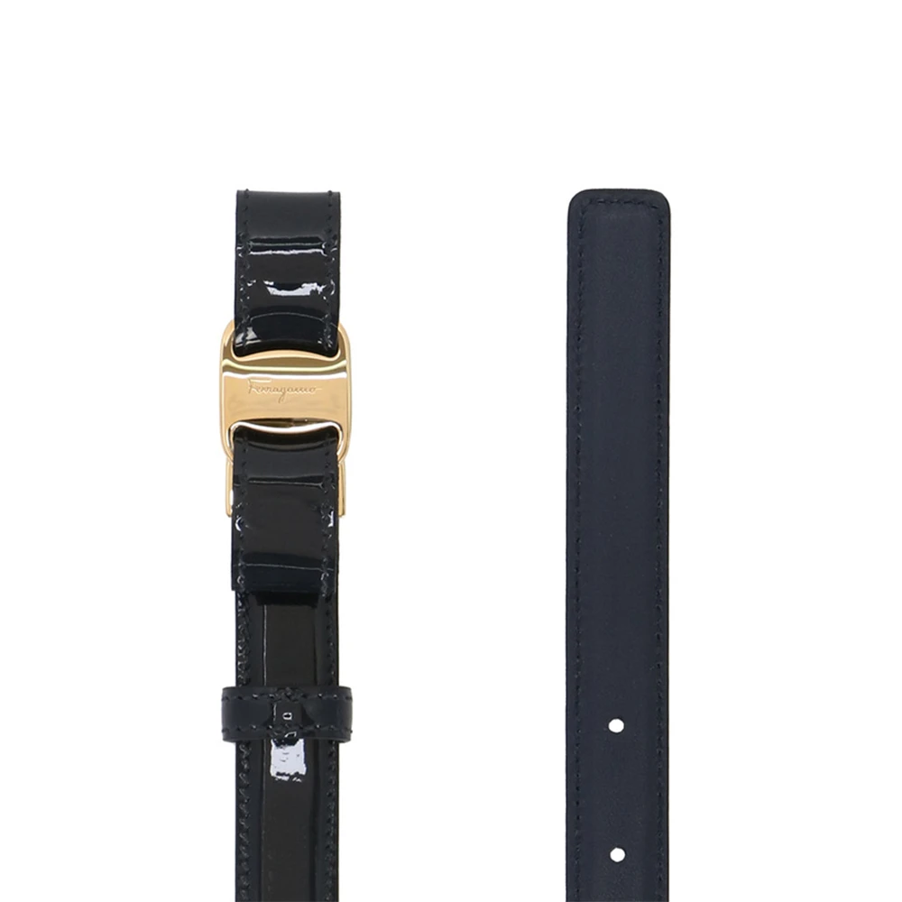 SALVATORE FERRAGAMO 亮黑色女士腰带 23-A481-562014 商品