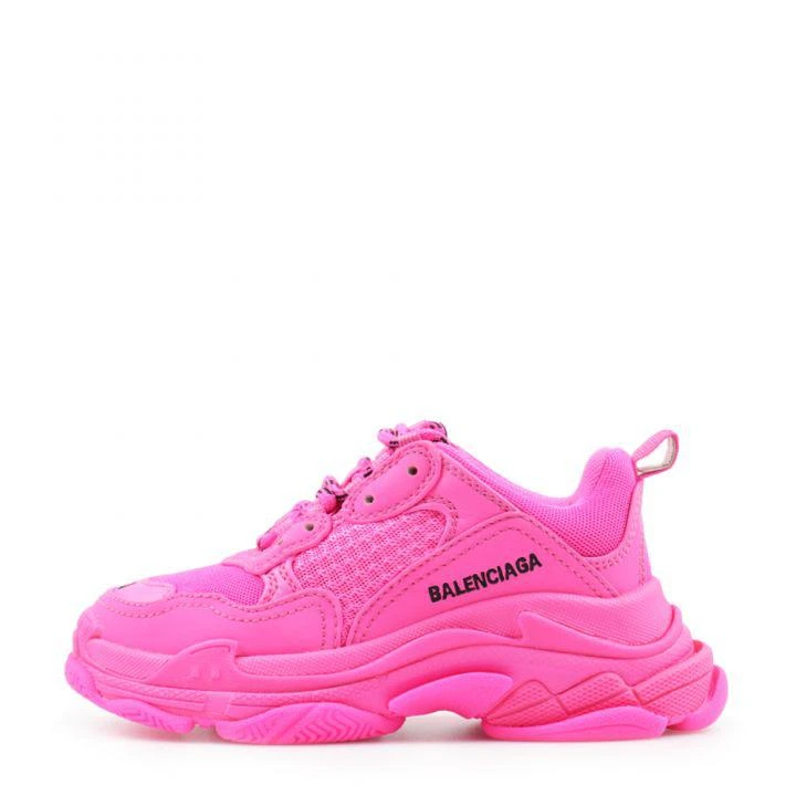 商品[国内直发] Balenciaga|（童鞋，实际尺寸为EU23)Pink Triple S Trainers,价格¥1306,第1张图片