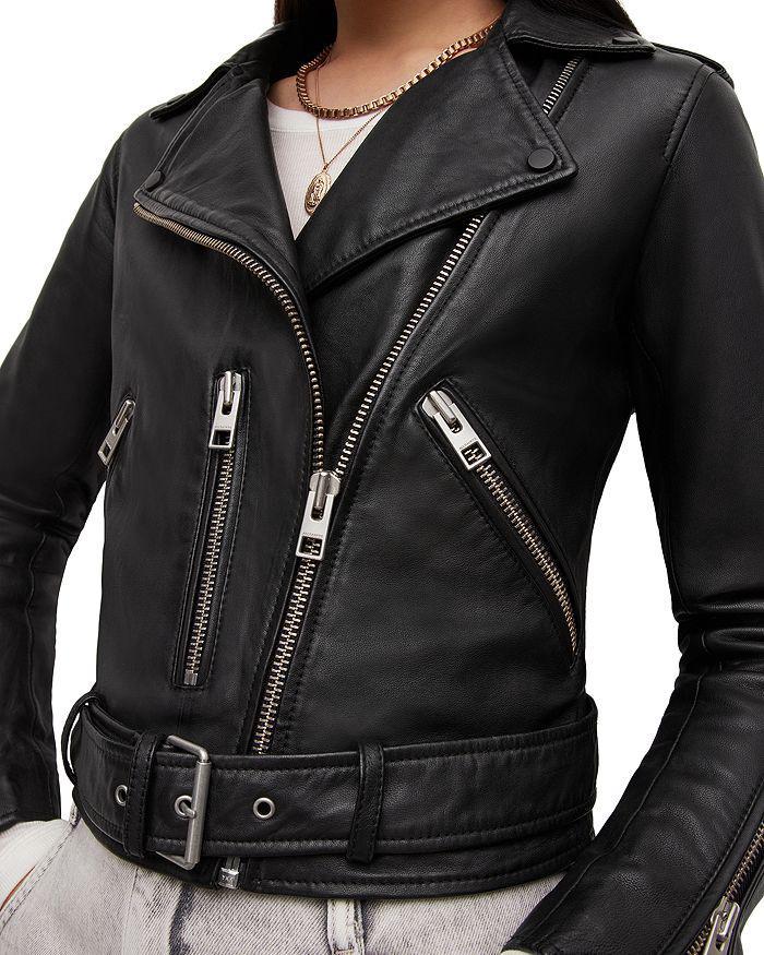商品ALL SAINTS|Balfern Leather Biker Jacket,价格¥3938,第6张图片详细描述