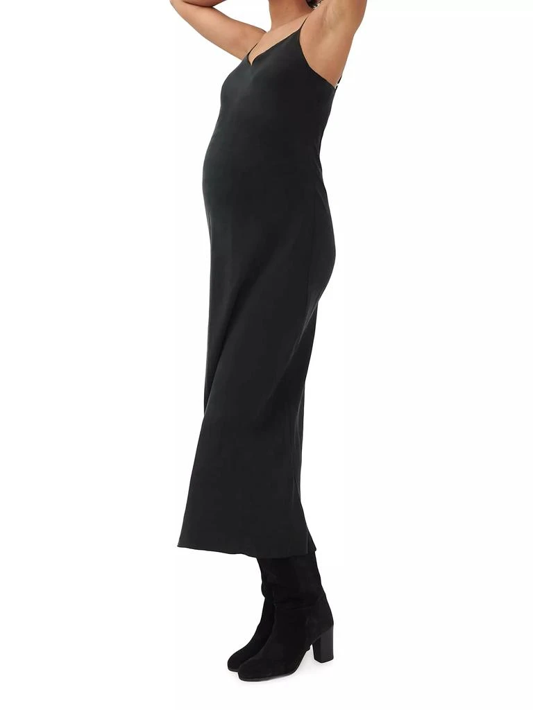 商品HATCH|The Ricky Slip Maternity Midi Dress,价格¥1709,第1张图片
