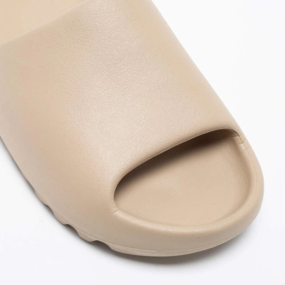 Yeezy x adidas Beige Rubber Slide Pure Flat Sandals Size 42  商品
