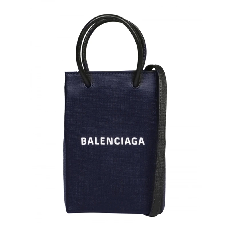 商品[国内直发] Balenciaga|BALENCIAGA 海军蓝色女士手提包 593826-0AI2N-4611,价格¥7433,第1张图片