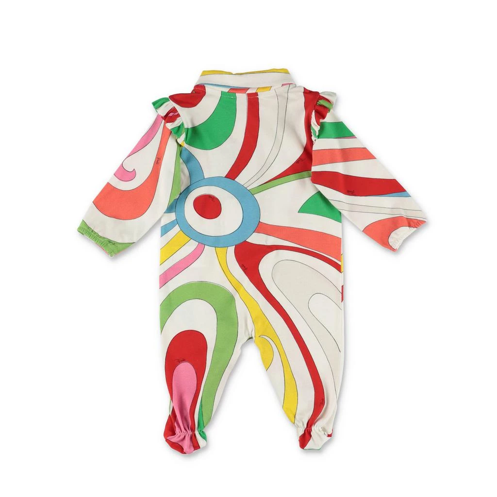 商品EMILIO PUCCI|Emilio Pucci Junior Artist Stripe-Pattern Ruffled Babygrow Set,价格¥1272,第2张图片详细描述