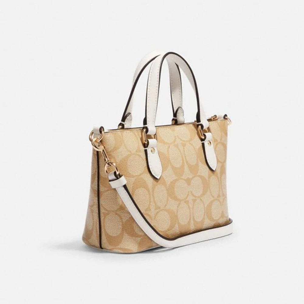 COACH 卡其色女士托特包 CH468-IMDQC 商品