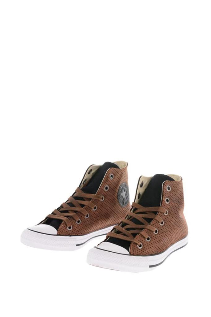 Converse Mens Brown Hi Top Sneakers商品第1张图片规格展示