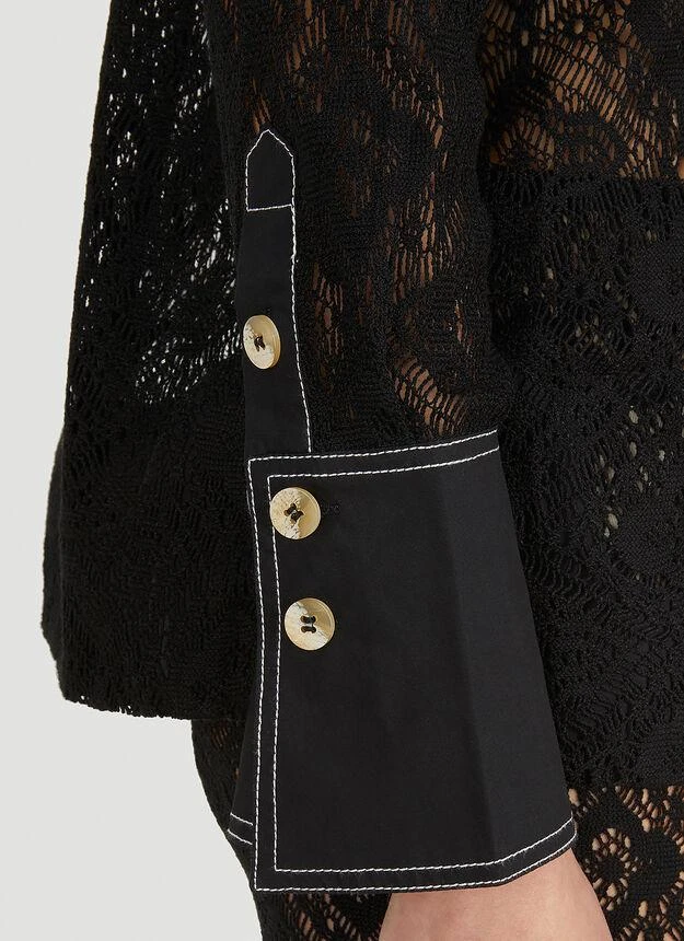 Lace Shirt in Black 商品