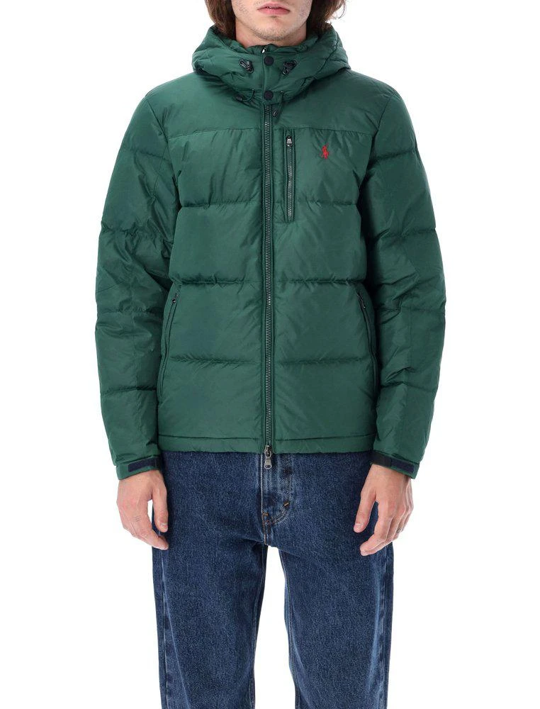 商品Ralph Lauren|Polo Ralph Lauren Logo Embroidered Hooded Down Jacket,价格¥1960,第1张图片