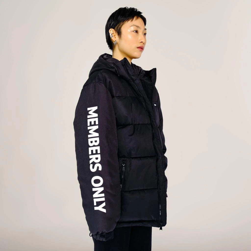 商品Members Only|Women's Oversized Puffer Jacket,价格¥397,第4张图片详细描述