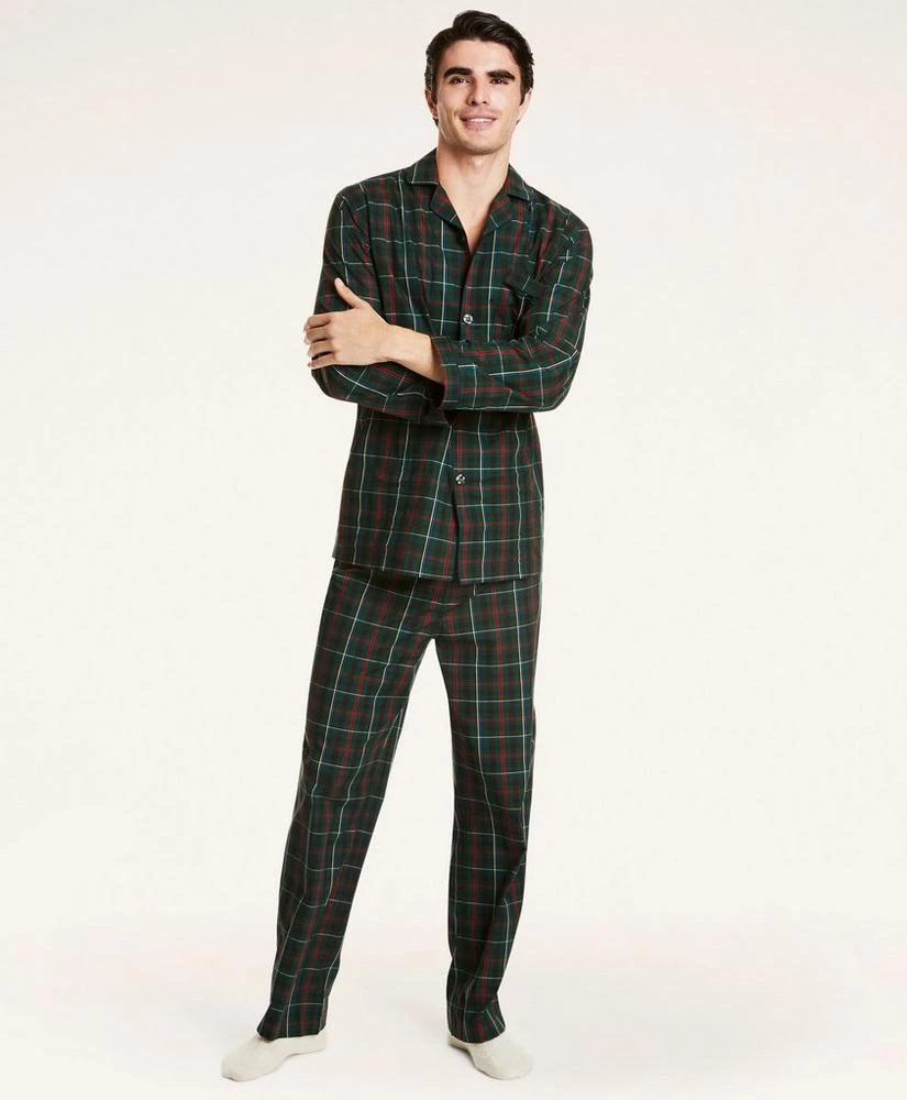 商品Brooks Brothers|Tartan Flannel Pajamas,价格¥330,第1张图片