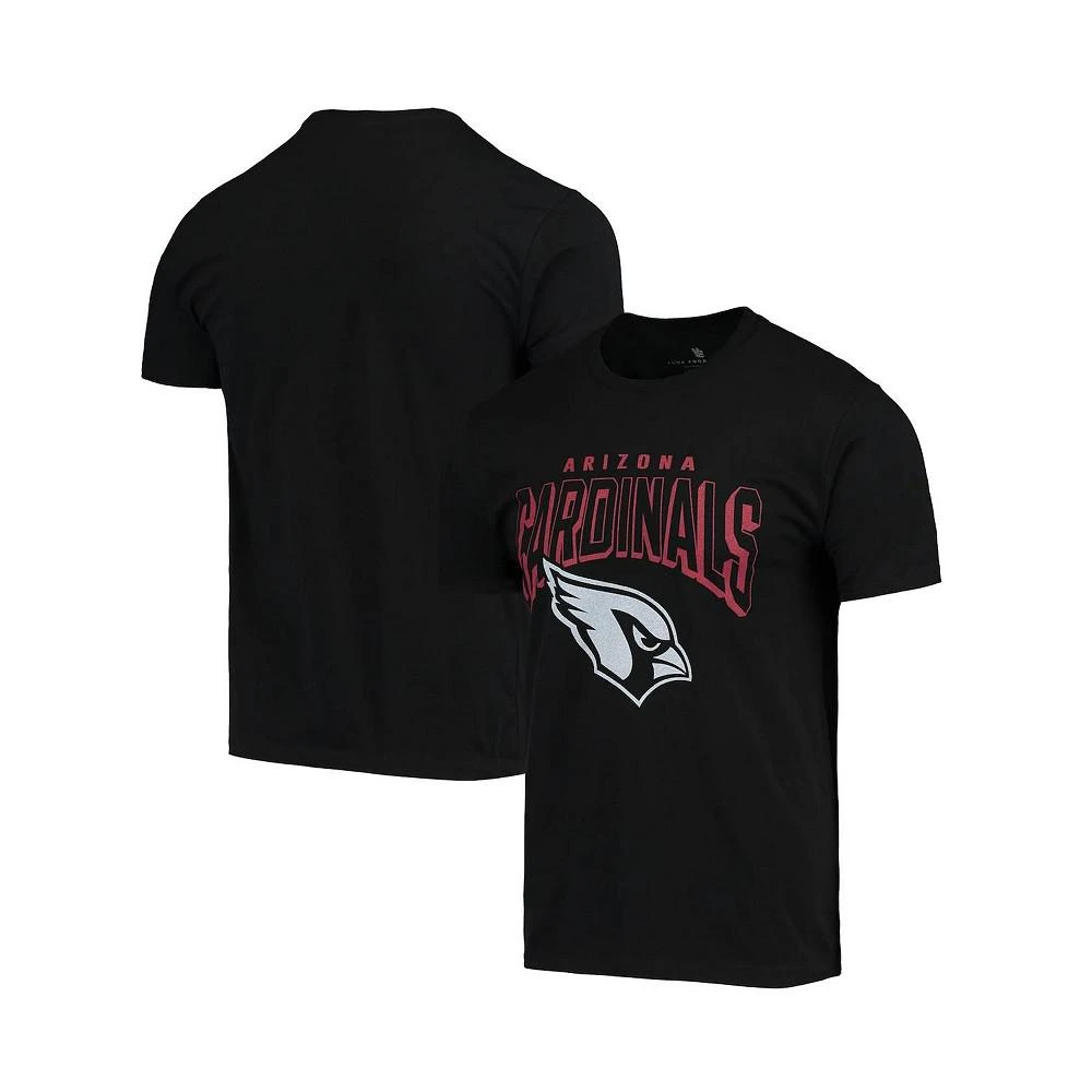 商品Junk Food|Men's Black Arizona Cardinals Bold Logo T-shirt,价格¥262,第1张图片