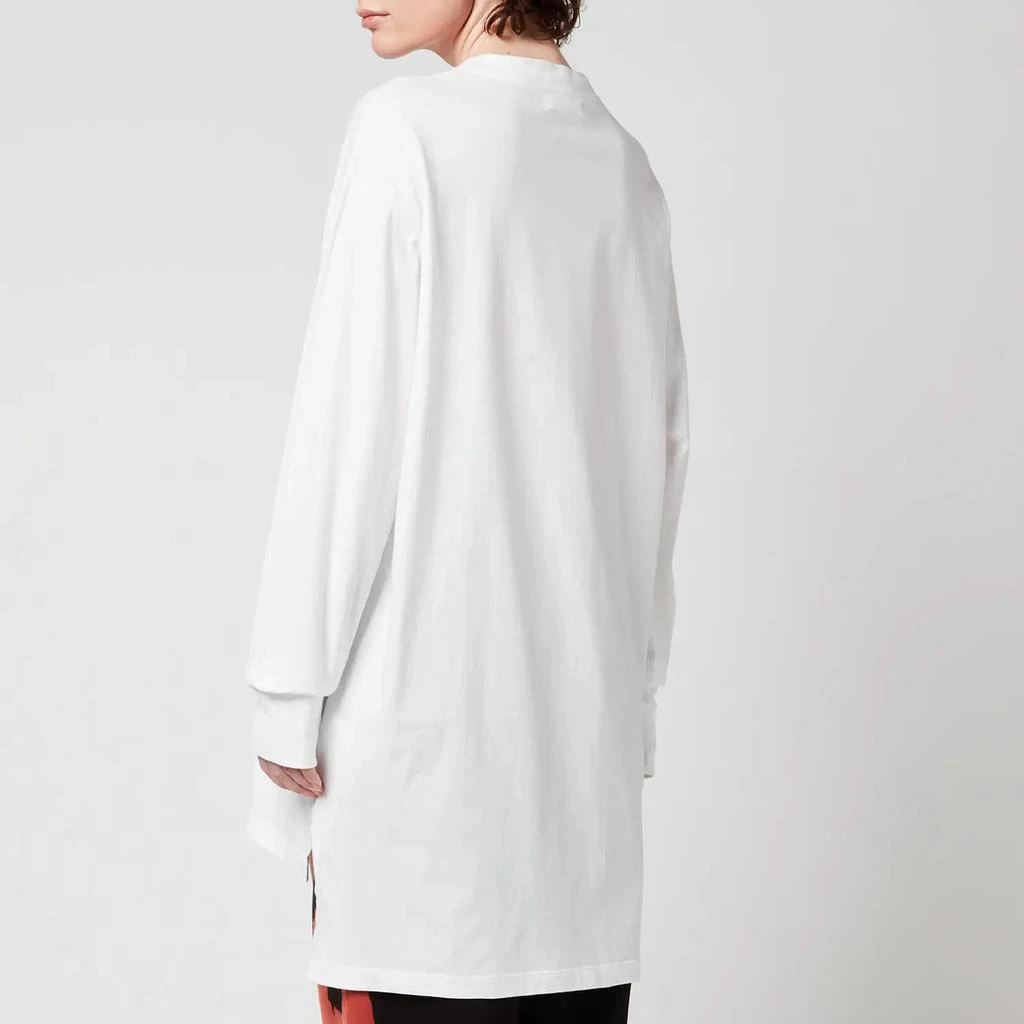 商品Marni|Marni Women's Logo Long Sleeve T-Shirt - White/Raspberry,价格¥486,第2张图片详细描述