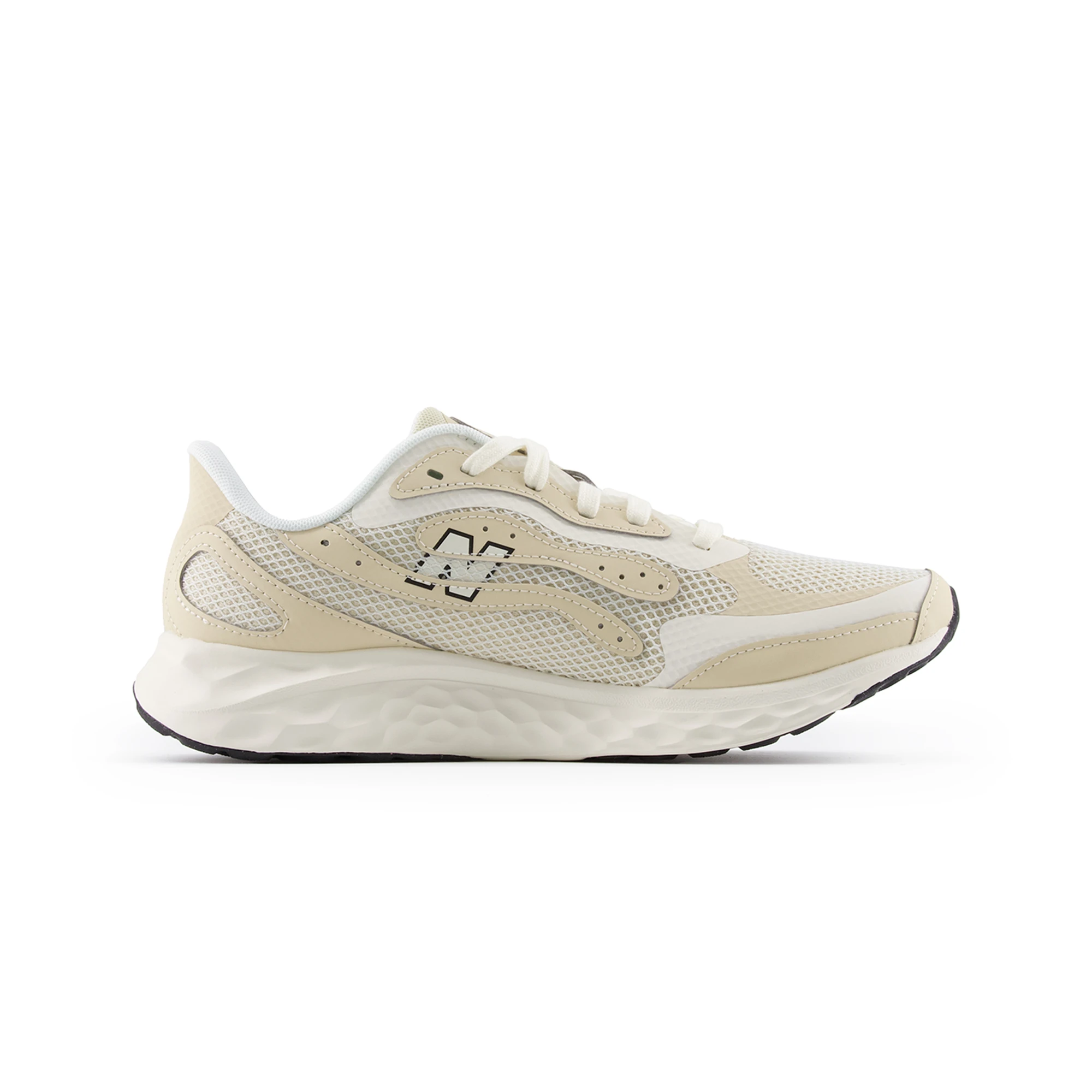 商品[国内直发] New Balance|NB Fresh Foam Arishi v4 舒适百搭防滑耐磨 低帮 休闲跑步鞋 男款 米白,价格¥602,第3张图片详细描述