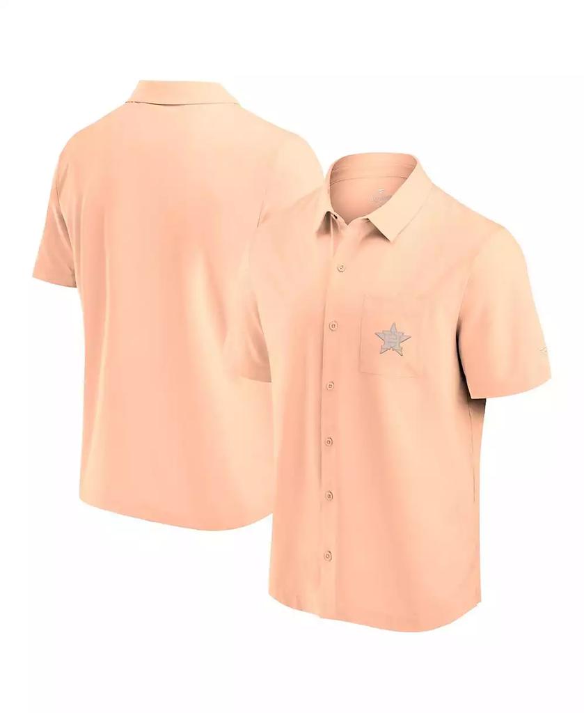 Camisa de hombre rosa claro con botones de la oficina principal de los Houston Astros image 2