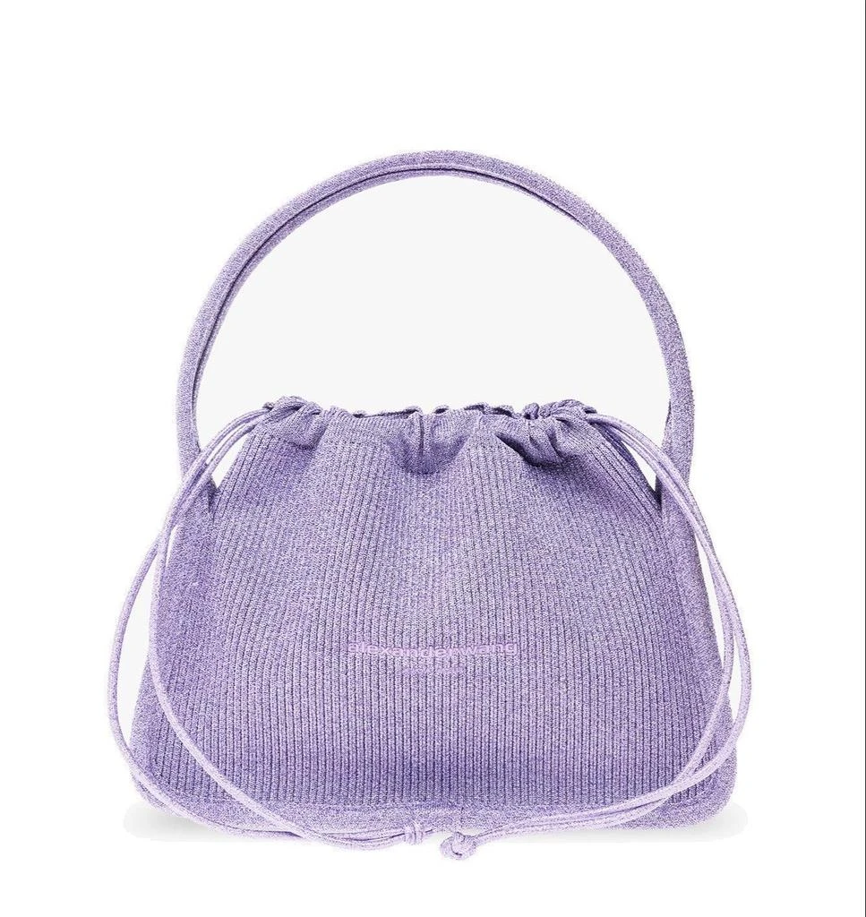 商品Alexander Wang|Alexander Wang Ryan Drawstring Small Shoulder Bag,价格¥2657,第1张图片