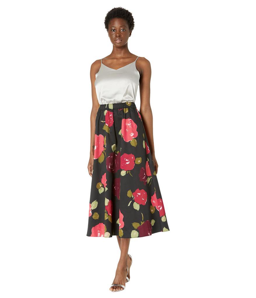 商品Kate Spade|Just Rosy Faille Skirt,价格¥833,第6张图片详细描述