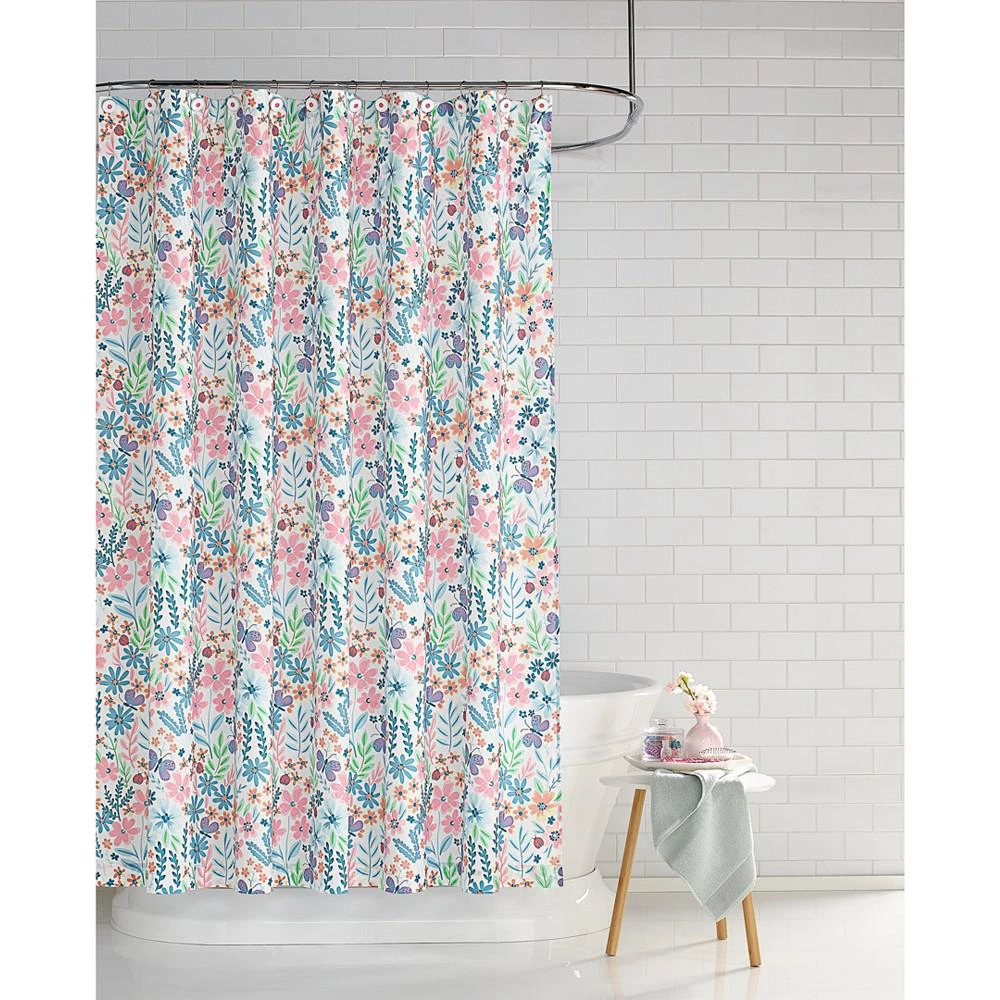 商品Charter Club|Butterfly Garden 13-Pc. Shower Curtain Set, Created for Macy's,价格¥90,第1张图片