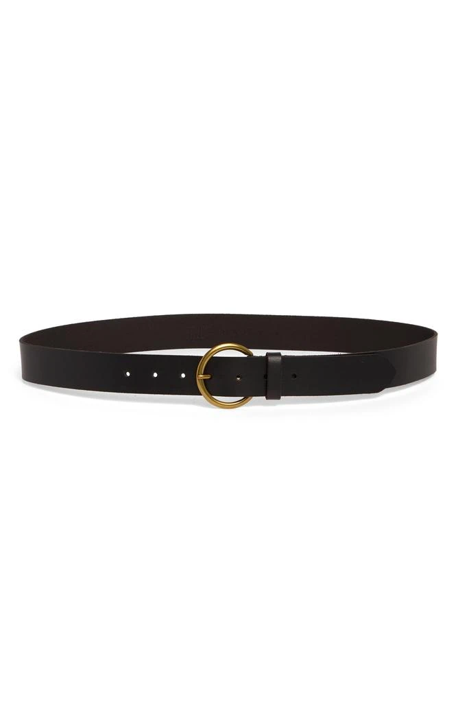 商品Frye|Flat Leather Belt,价格¥152,第1张图片