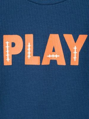 商品Little Me|Baby Boy's 3-Piece Football T-Shirts & Pants Set,价格¥119,第4张图片详细描述
