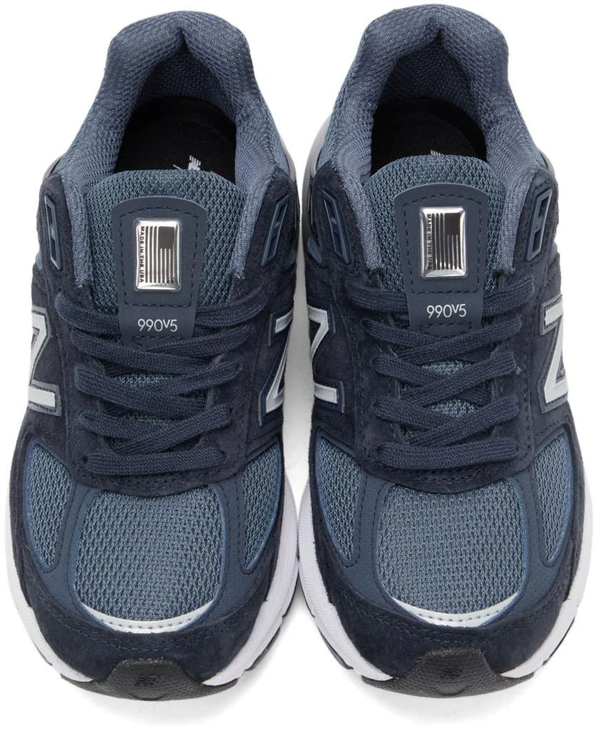 商品New Balance|Navy Made In US 990v5 Sneakers,价格¥1007,第5张图片详细描述