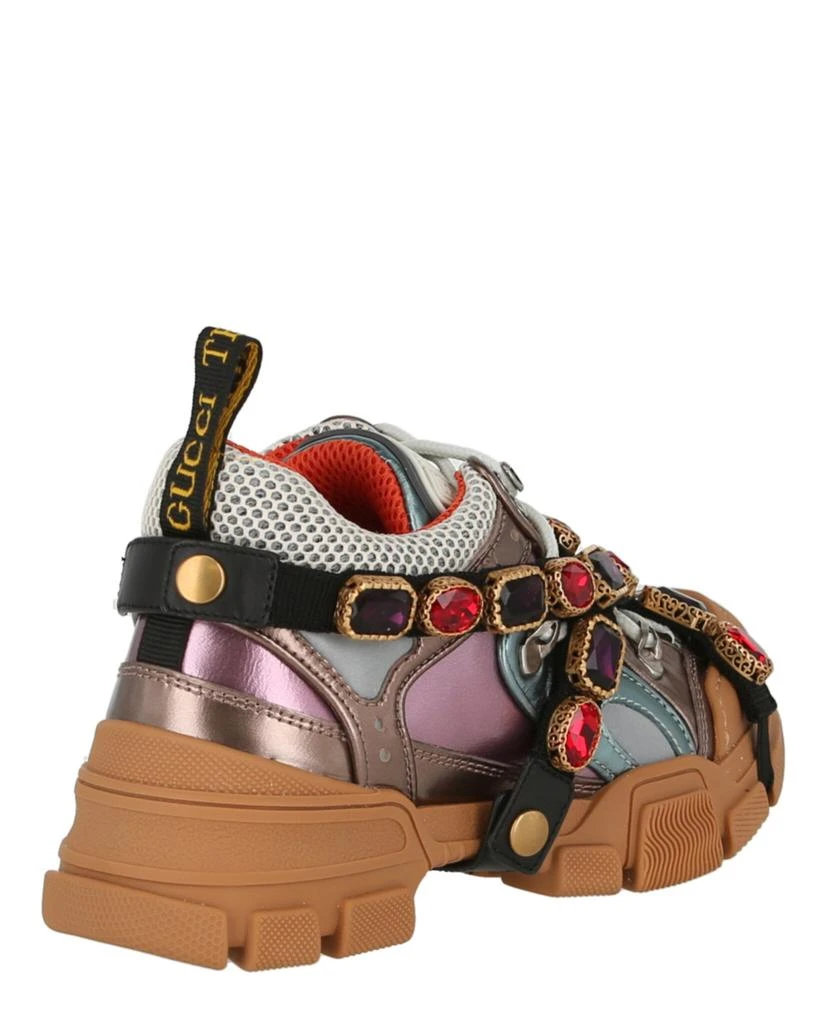 商品Gucci|Flashtrek Chunky Leather Sneakers,价格¥3406,第3张图片详细描述