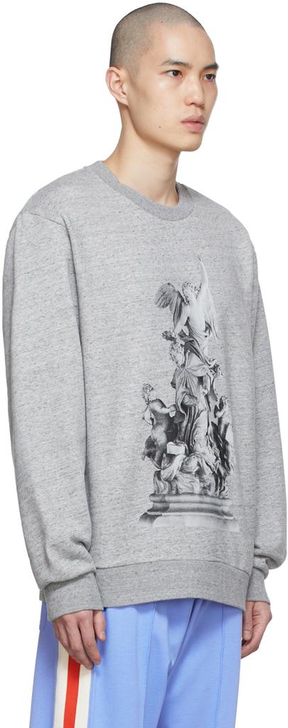 Grey Polyester Sweatshirt商品第2张图片规格展示