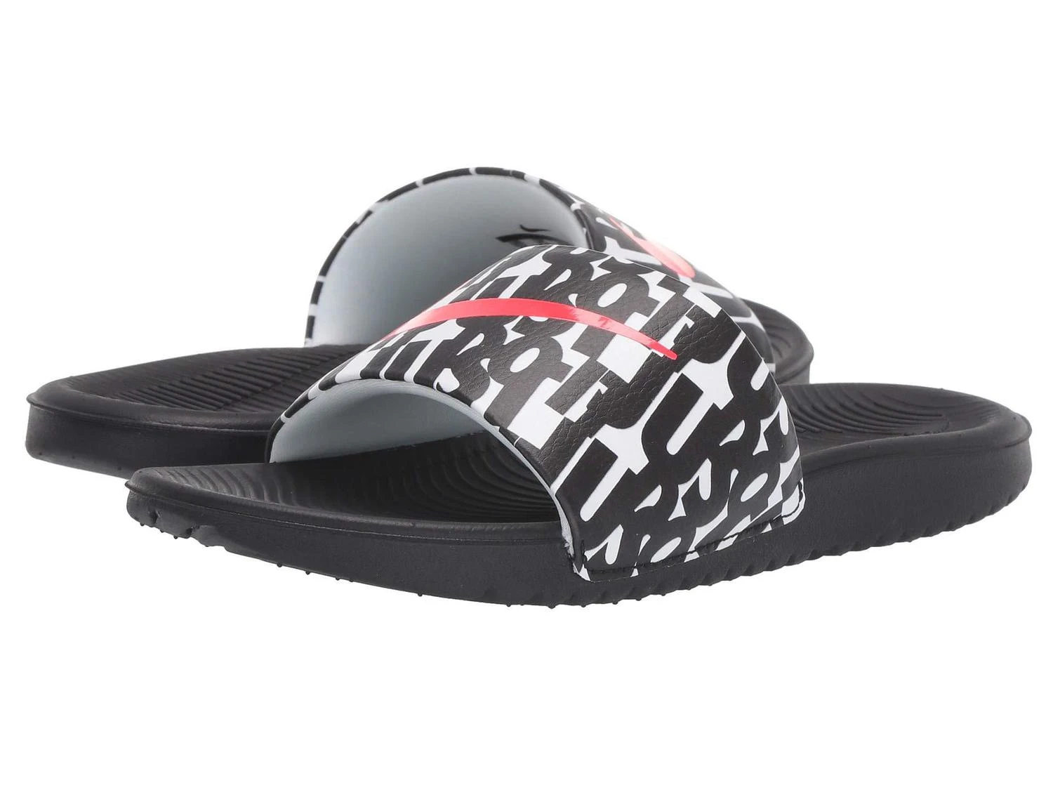 商品NIKE|耐克 儿童款彩绘拖鞋（小童/大童）,价格¥210,第1张图片