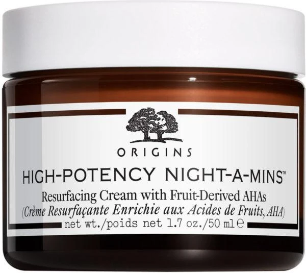 商品Origins|High-Potency Night-A-Mins Resurfacing Cream with Fruit-Derived AHAs,价格¥381,第1张图片