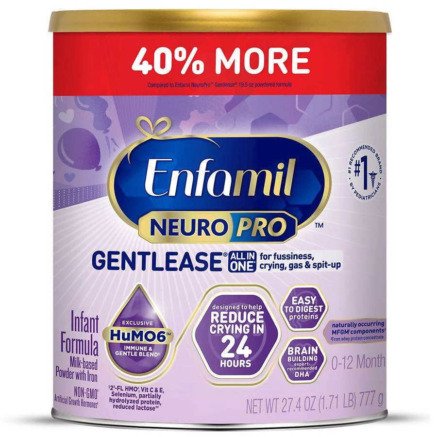 商品Enfamil|Neuropro Gentlease Baby Formula Powder Can Powder Can,价格¥459,第1张图片