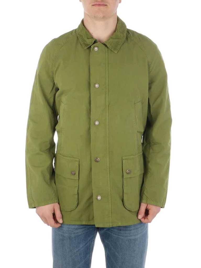 商品Barbour|Barbour Men's Green Cotton Outerwear Jacket,价格¥2981,第1张图片