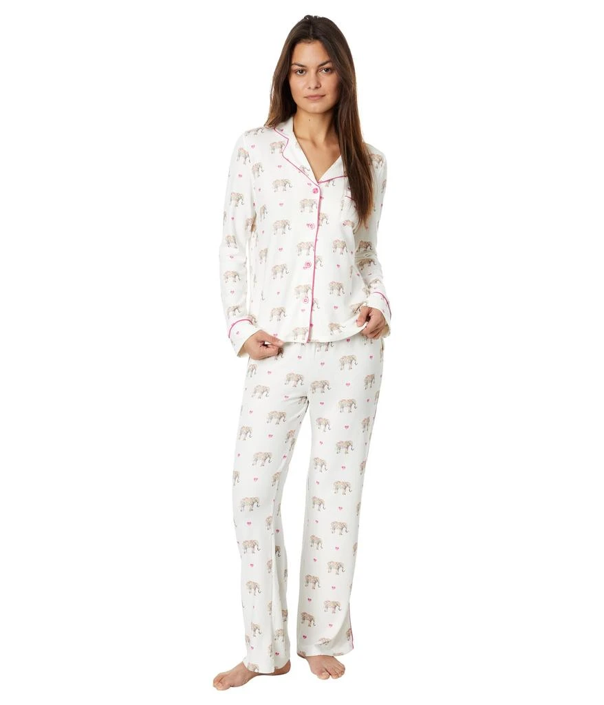 商品P.J. Salvage|Love You a Ton Elephant PJ Set,价格¥801,第1张图片