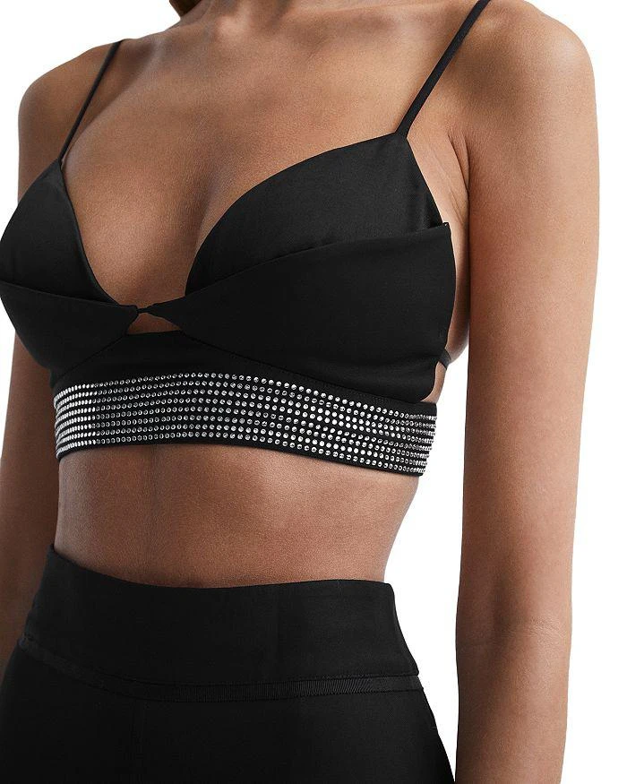 商品REISS|Beth Embellished Bra Top,价格¥618,第3张图片详细描述