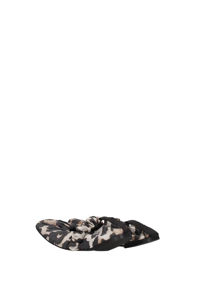 商品Ganni|Ballet flats Fabric Beige Leopard,价格¥993,第4张图片详细描述