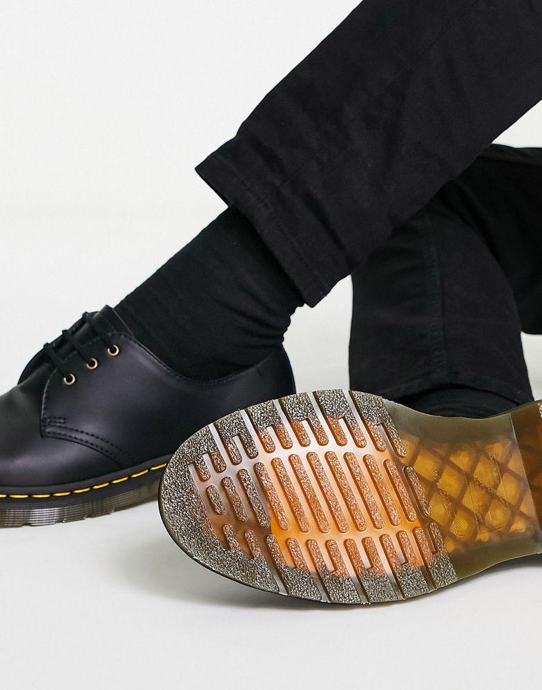 Dr Martens 1461 3-eye shoes in black商品第2张图片规格展示