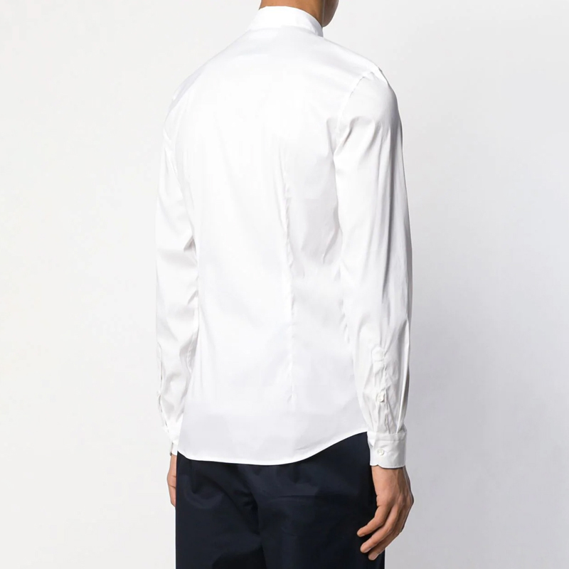 Moschino 莫斯奇诺 男士白色衬衫 ZA0205-0236-1001商品第2张图片规格展示