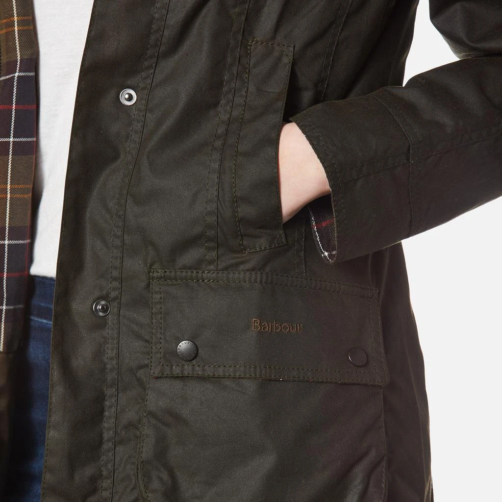 Barbour Women's Beadnell Wax Jacket - Olive 商品