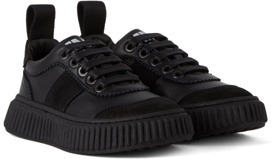 商品MAISON MARGIELA|Kids Black Logo Sneakers,价格¥1984,第6张图片详细描述