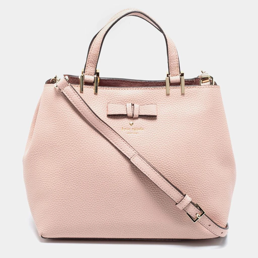 商品[二手商品] Kate Spade|Kate Spade Light Pink Leather Gwyn Pershing Street Tote,价格¥1261,第1张图片