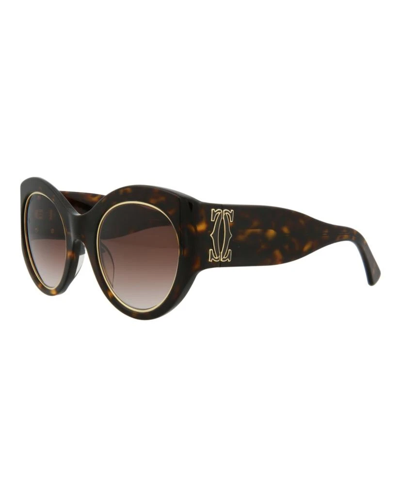商品Cartier|Cat Eye-Frame Acetate Sunglasses,价格¥2027,第2张图片详细描述