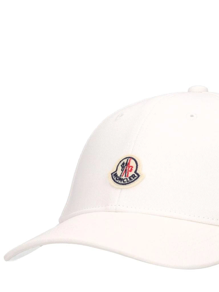 商品Moncler|Logo Cotton Baseball Cap,价格¥1057,第2张图片详细描述