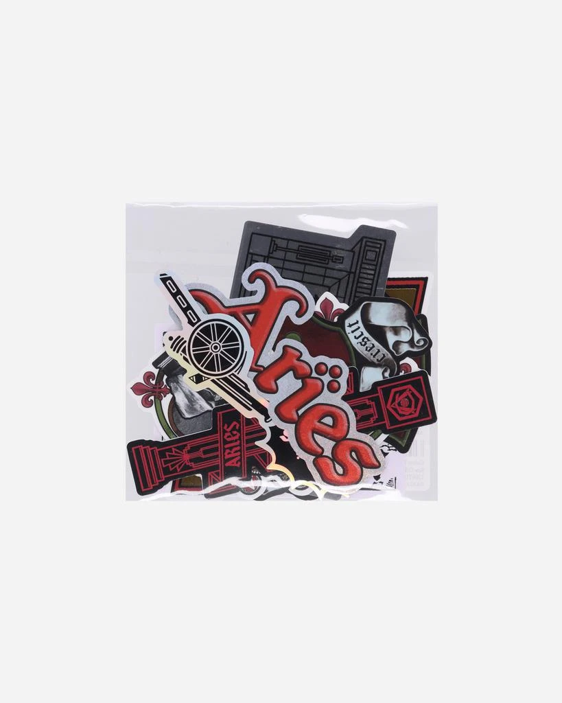 商品Aries|Arsenal Sticker Pack Multicolor,价格¥61,第2张图片详细描述