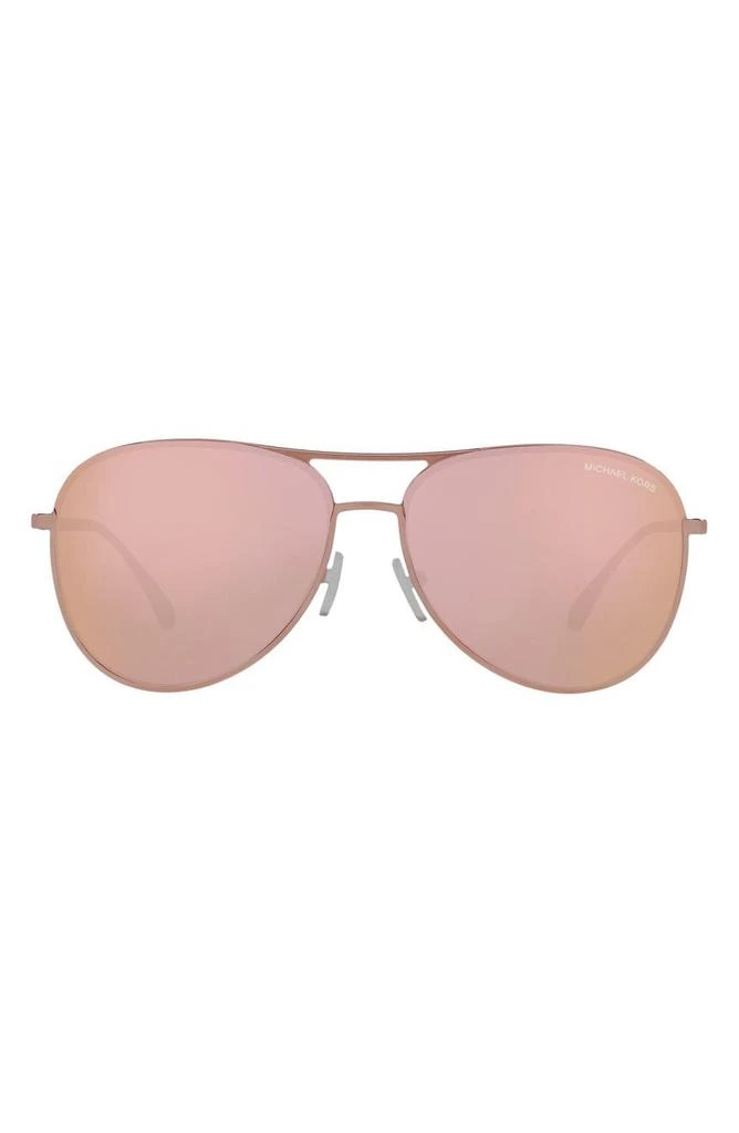 商品Michael Kors|59mm Aviator Sunglasses,价格¥526,第1张图片