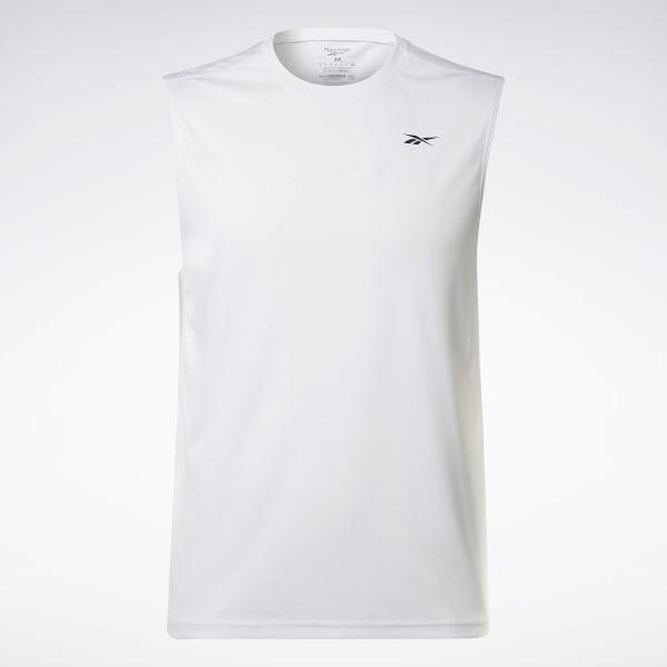 商品Reebok|Workout Ready Sleeveless Tech T-Shirt,价格¥108,第5张图片详细描述