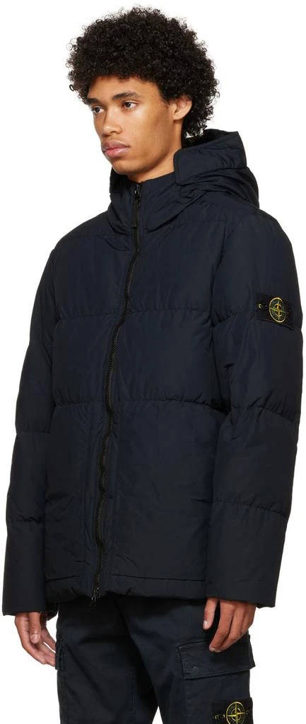 商品Stone Island|Navy Naslan Down Jacket,价格¥3863,第4张图片详细描述
